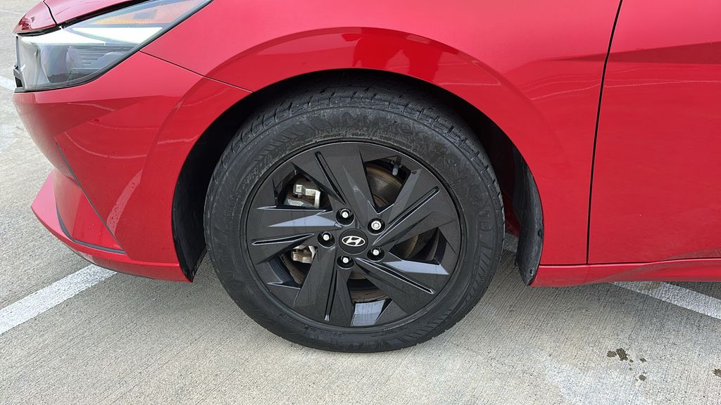 2021 Hyundai Elantra SEL Red at AutoSavvy Houston Southwest