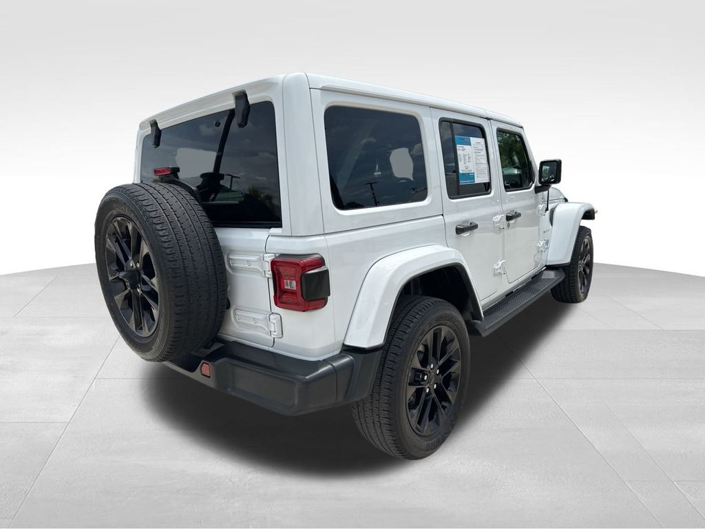 2022 Bright White Clearcoat Jeep Wrangler 4xe 4X4 SUV