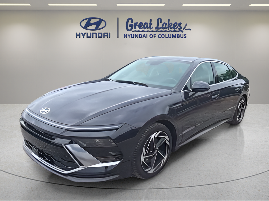 Carbon Blue 2026 Hyundai Sonata Sedan Front-Wheel Drive 8-Speed Automatic