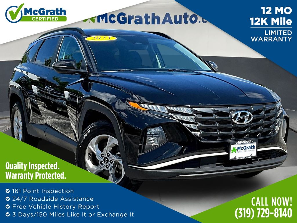 Phantom Black 2023 Hyundai Tucson SUV / Crossover All-Wheel Drive 8-Speed Automatic