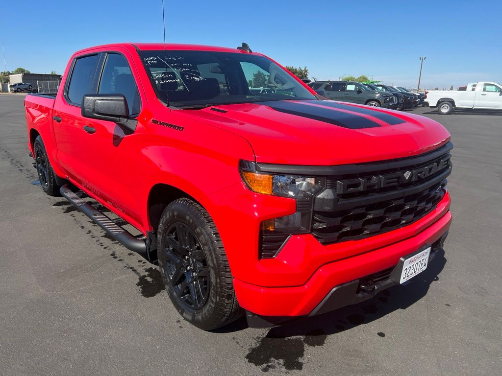Red Hot 2025 Chevrolet Silverado 1500 Pickup Truck 4X2 8-Speed Automatic