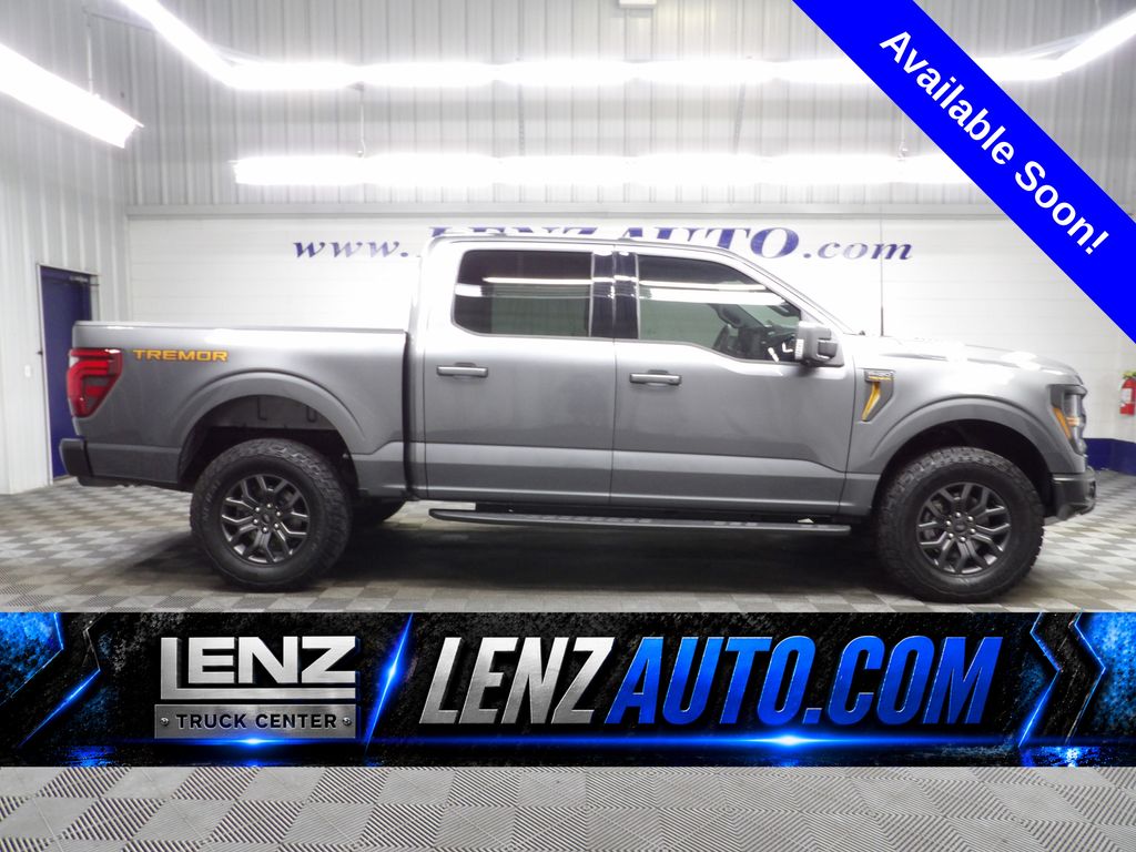 Carbonized Gray Metallic 2025 Ford F-150 Pickup Truck Four-Wheel Drive Automatic