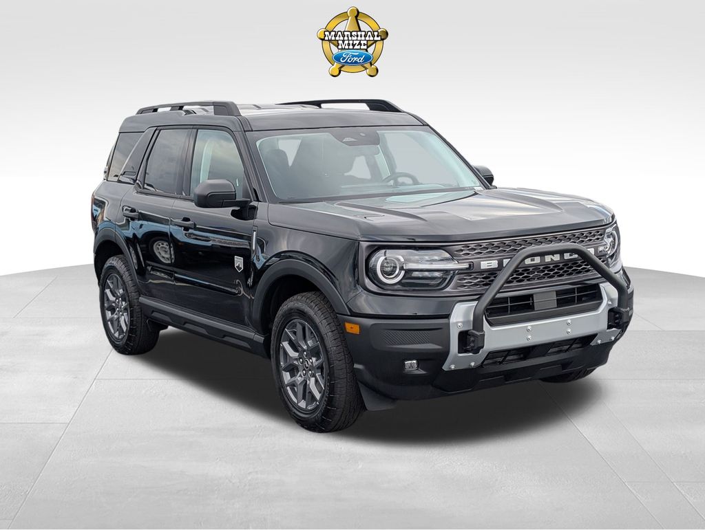 Shadow Black 2025 Ford Bronco Sport Big Bend AWD SUV / Crossover All-Wheel Drive 8-Speed Automatic