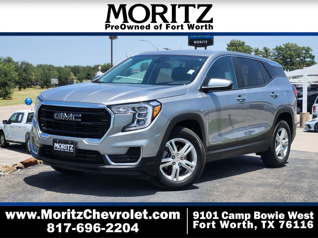 Sterling Metallic 2024 GMC Terrain SUV / Crossover Front-Wheel Drive 9-Speed Automatic