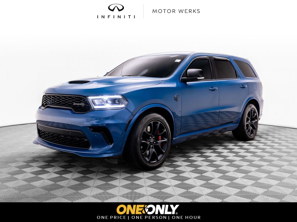 Blue (Frostbite Pearlcoat) 2024 Dodge Durango SRT Hellcat AWD SUV / Crossover All-Wheel Drive 8-Speed Automatic