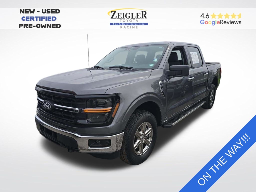 Silver Metallic 2025 Ford F-150 Pickup Truck Four-Wheel Drive Automatic