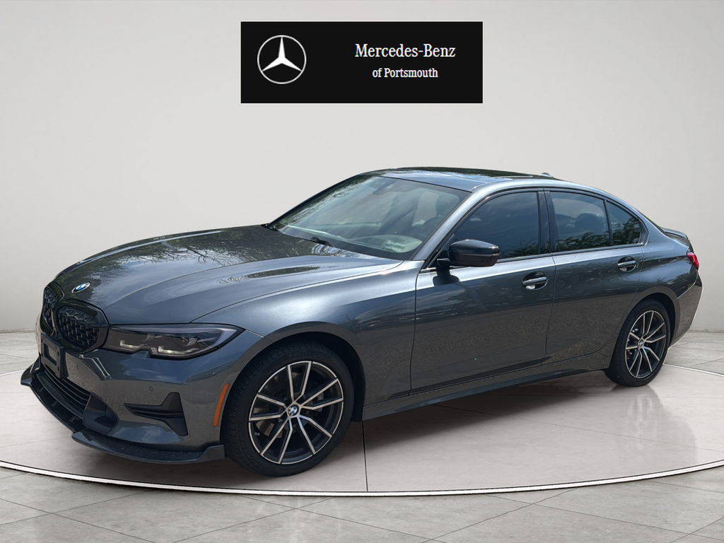 Mineral Gray Metallic 2019 BMW 3 Series Sedan All-Wheel Drive 8-Speed Automatic