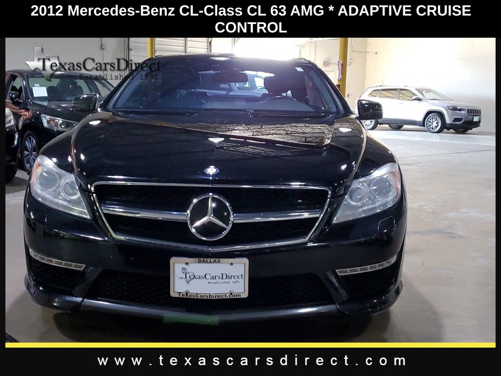 2012 Mercedes-Benz CL-Class CL 63 AMG 2