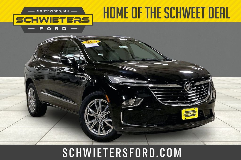Black (Ebony Twilight Metallic) 2024 Buick Enclave SUV / Crossover Four-Wheel Drive 9-Speed Automatic