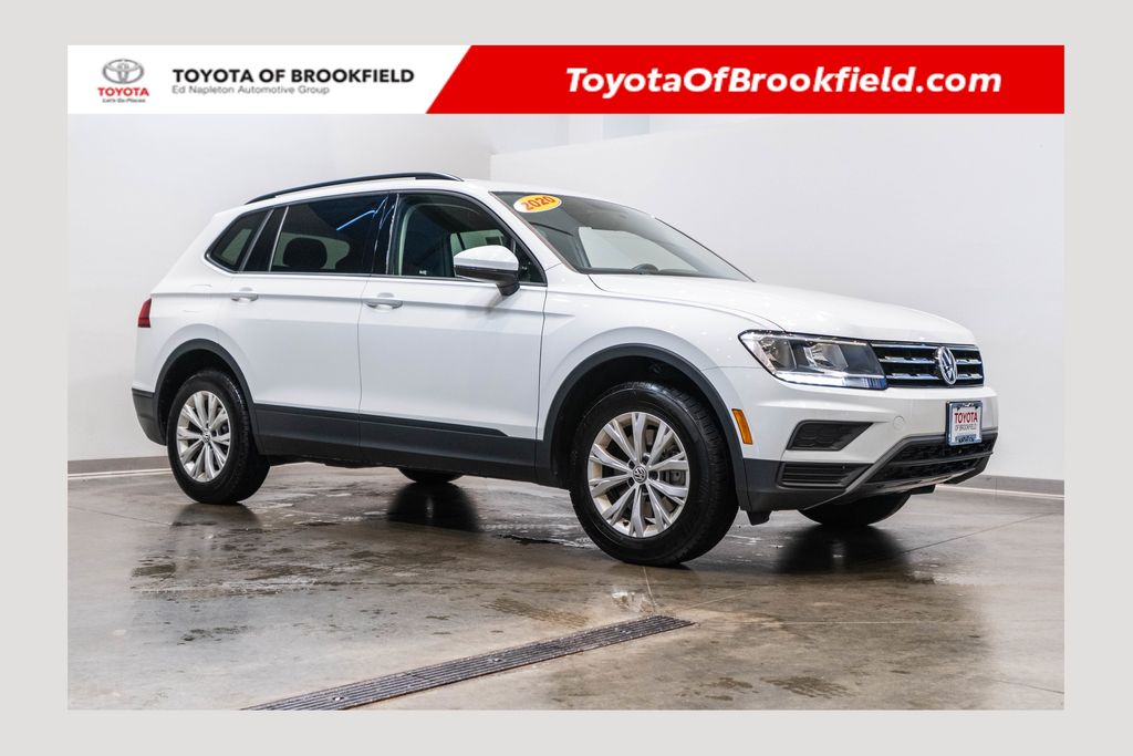 White 2020 Volkswagen Tiguan SUV / Crossover All-Wheel Drive 8-Speed Automatic