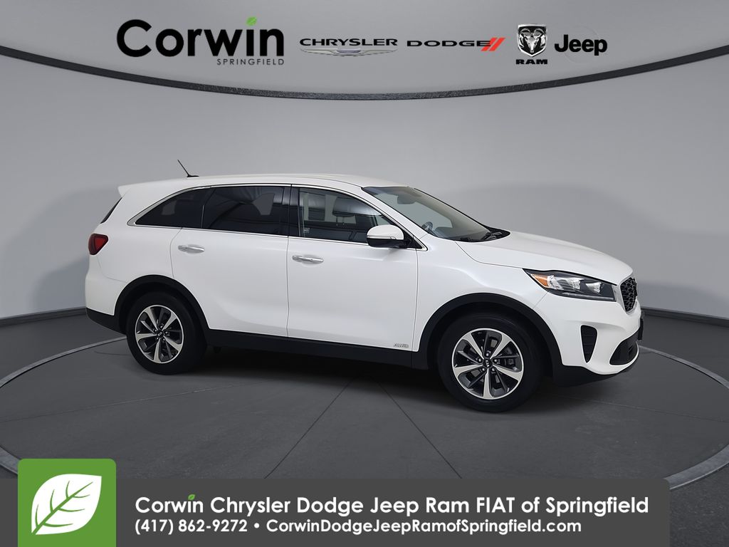 Snow White Pearl 2020 Kia Sorento LX V6 AWD SUV / Crossover All-Wheel Drive 8-Speed Automatic
