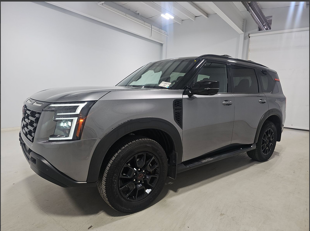 Gun Metallic/Super Black 2025 Nissan Armada SUV / Crossover Four-Wheel Drive 9-Speed Automatic