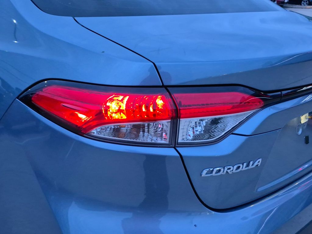 2020 Toyota Corolla LE Blue at Durrett Motor Company