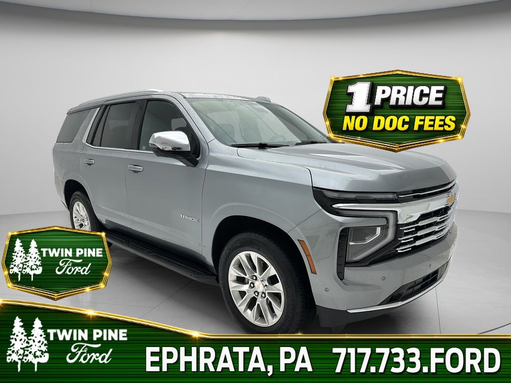 Sterling Gray Metallic 2025 Chevrolet Tahoe SUV / Crossover Four-Wheel Drive 