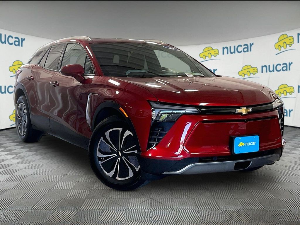 Radiant Red Tintcoat 2024 Chevrolet Blazer EV SUV / Crossover All-Wheel Drive 1-Speed Automatic