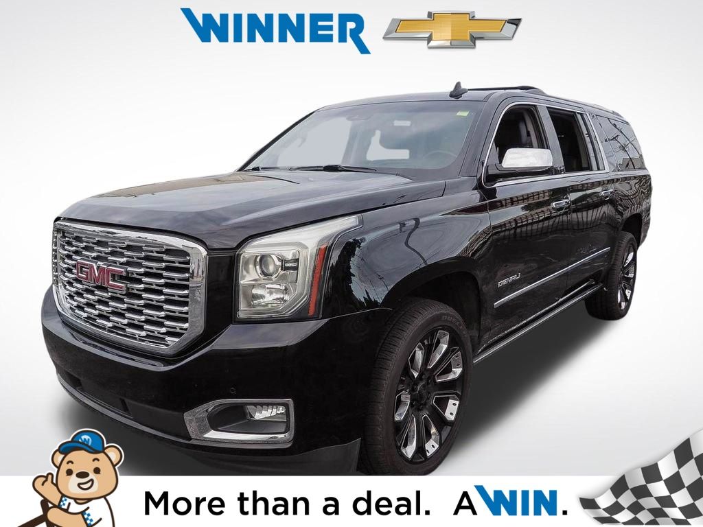 Onyx Black 2019 GMC Yukon XL SUV / Crossover Four-Wheel Drive Automatic