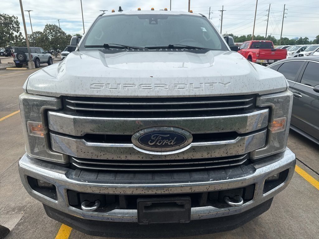 2019 Ford F-250SD Lariat White at Emmons Autoplex
