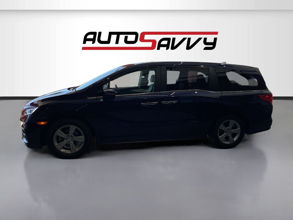 2020 Honda Odyssey EX-L Blue at DeMontrond Automotive Group