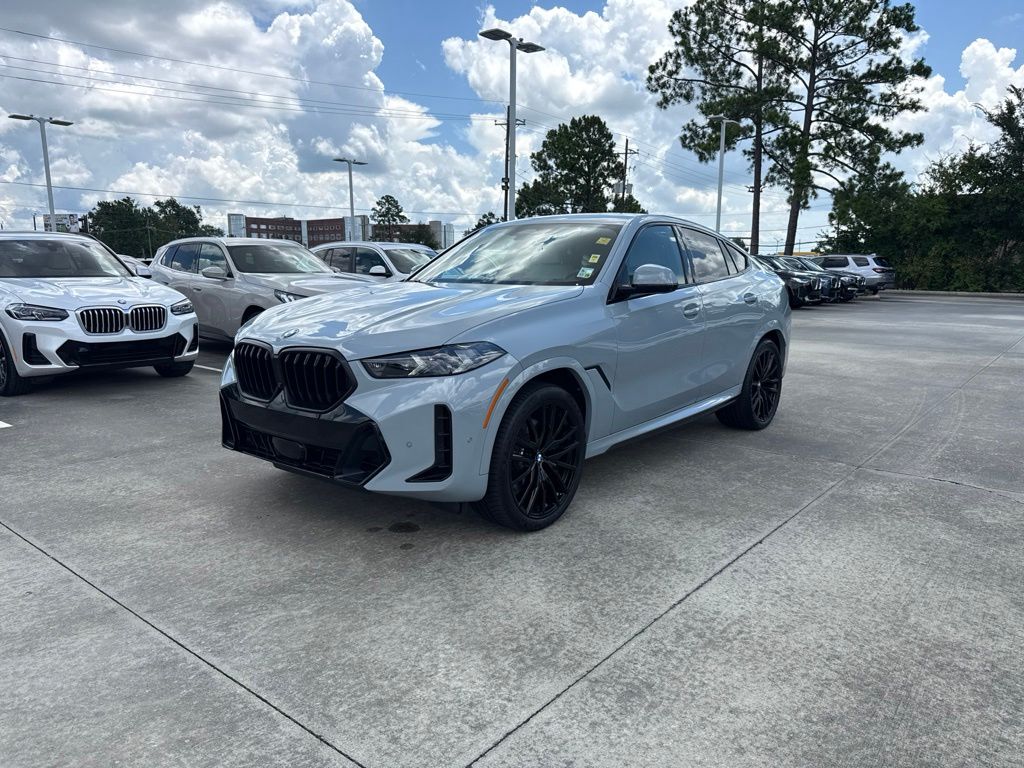 Brooklyn Gray Metallic 2024 BMW X6 SUV / Crossover All-Wheel Drive 8-Speed Automatic