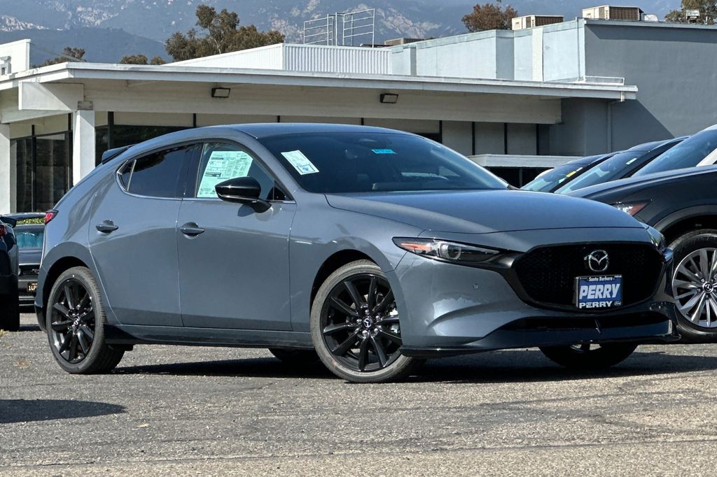 Polymetal Gray Metallic 2025 Mazda MAZDA3 Hatchback All-Wheel Drive 6-Speed Automatic