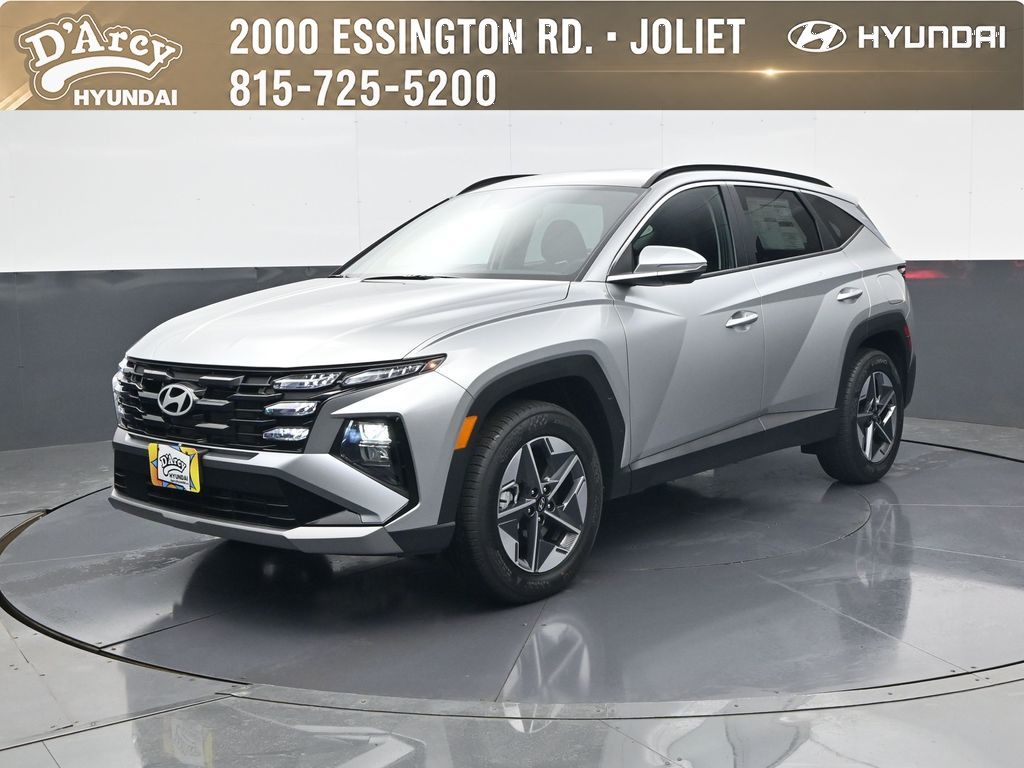 Shimmering Silver 2026 Hyundai Tucson SUV / Crossover All-Wheel Drive 8-Speed Automatic