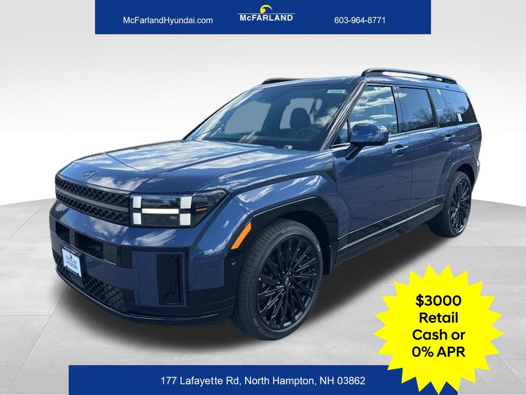 Atlantis Blue 2026 Hyundai Santa Fe SUV / Crossover All-Wheel Drive 8-Speed Automatic