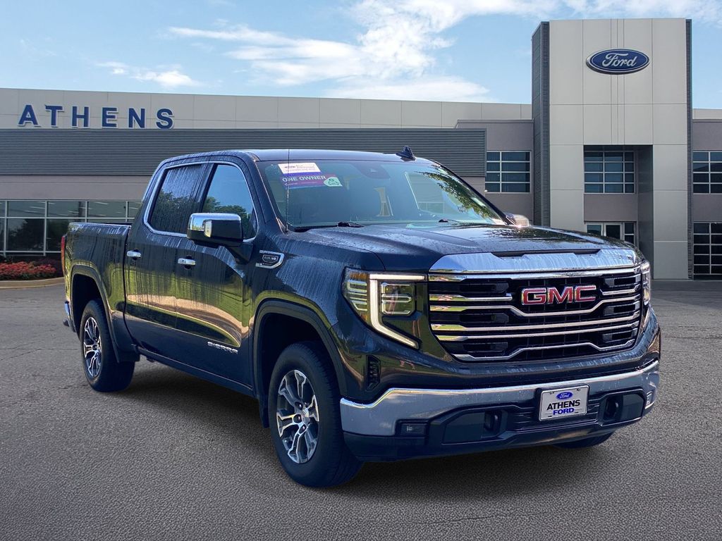 Titanium Rush Metallic 2025 GMC Sierra 1500 Pickup Truck Four-Wheel Drive Automatic