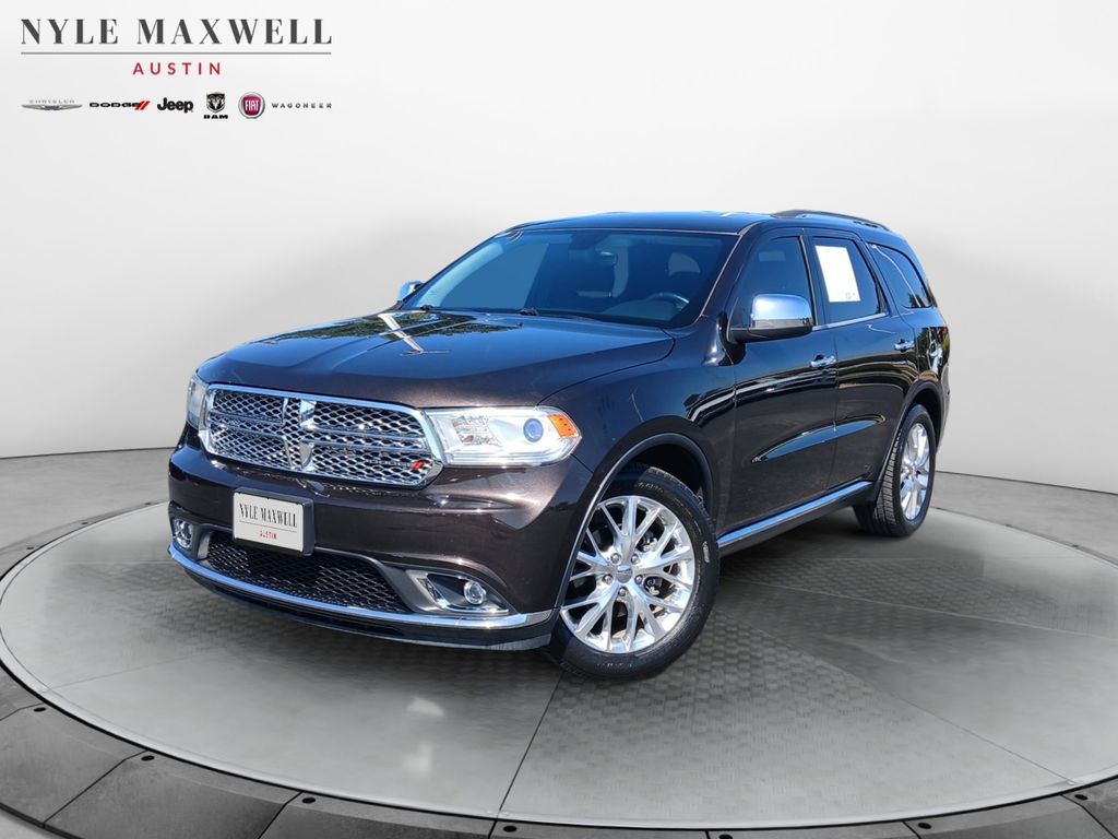 Bomber Brown Pearlcoat 2017 Dodge Durango SUV / Crossover Rear-Wheel Drive 8-Speed Automatic