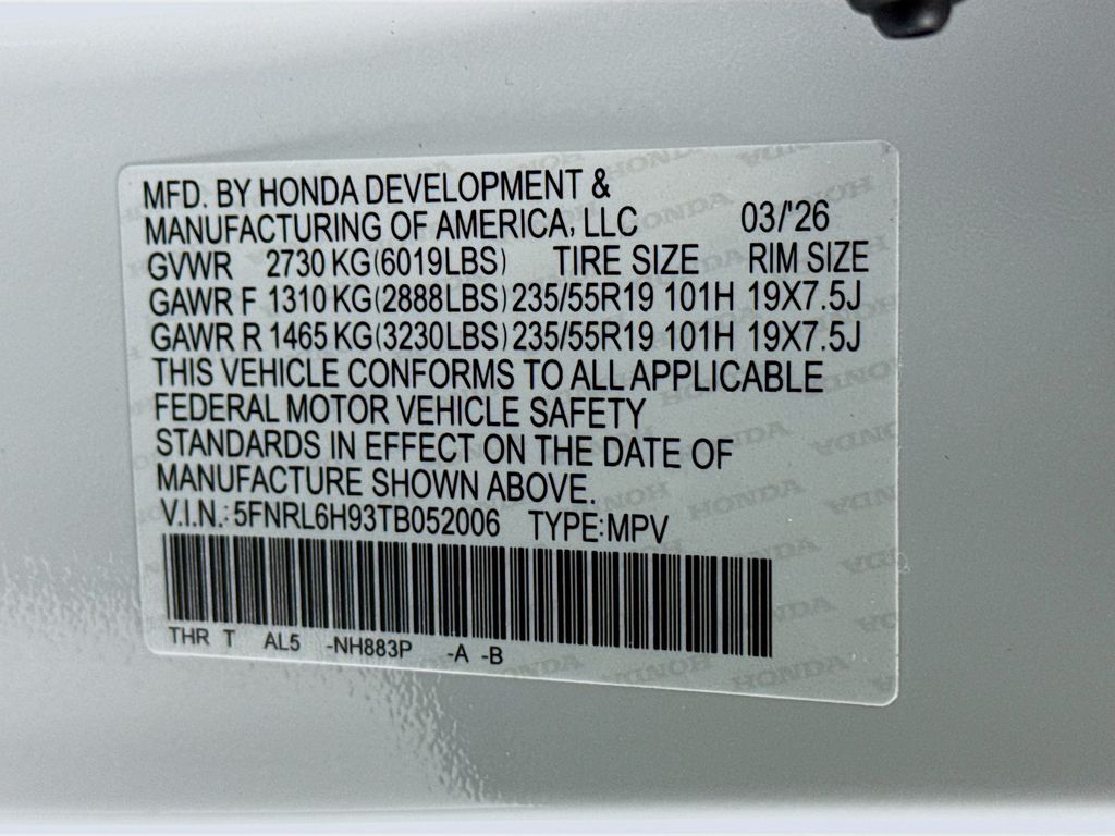 Thumbnail: 2026 Honda Odyssey - 32