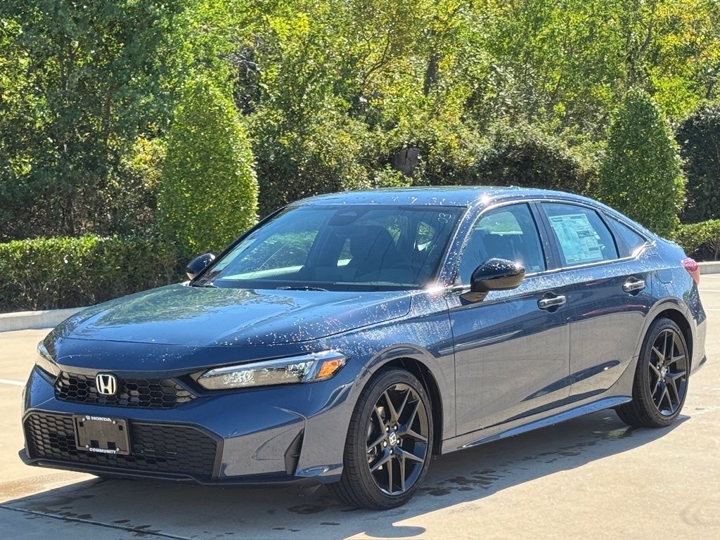 2026 Honda Civic Sport Blue at Community Honda