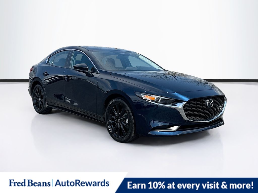 Deep Crystal Blue Mica 2026 Mazda MAZDA3 2.5 S Select Sport FWD Sedan Front-Wheel Drive 6-Speed Automatic