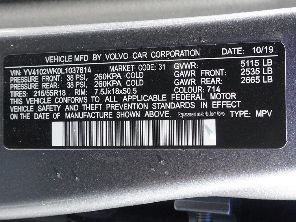 Used 2020 Gray Volvo T5 image 53