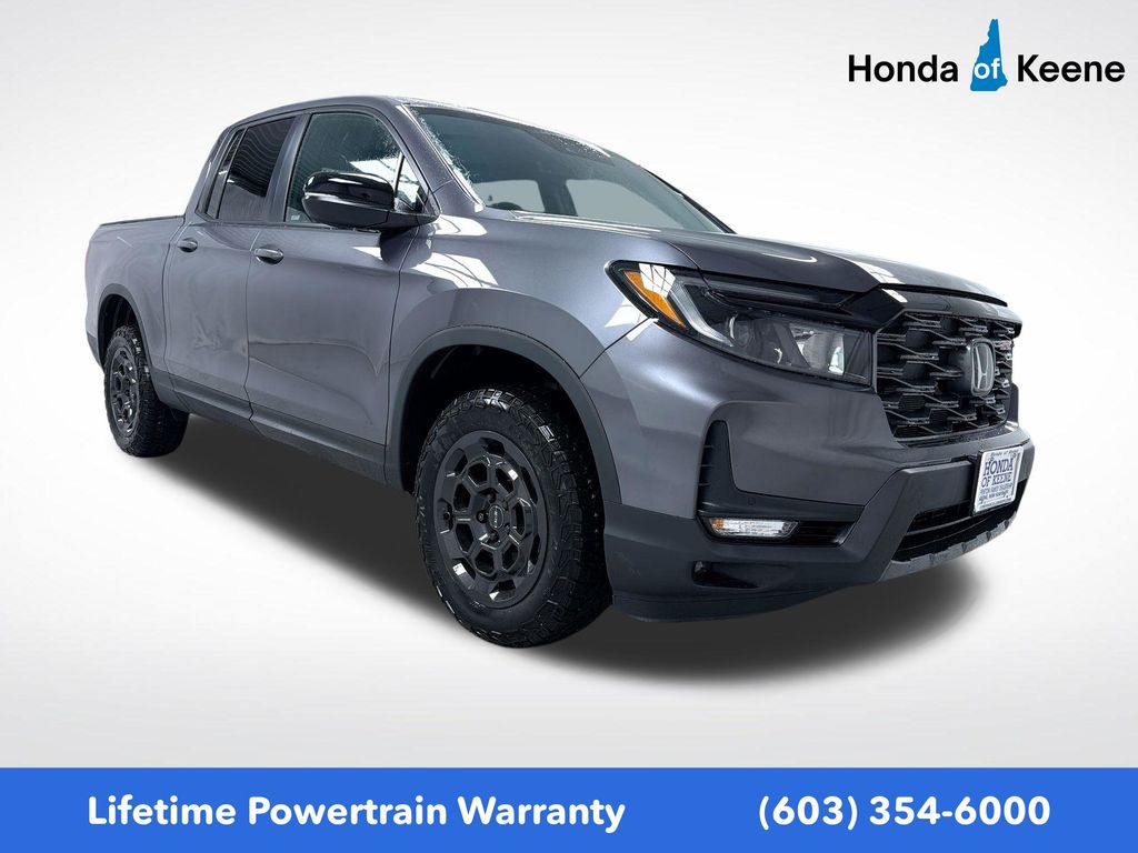 Gray 2026 Honda Ridgeline Pickup Truck All-Wheel Drive 9-Speed Automatic