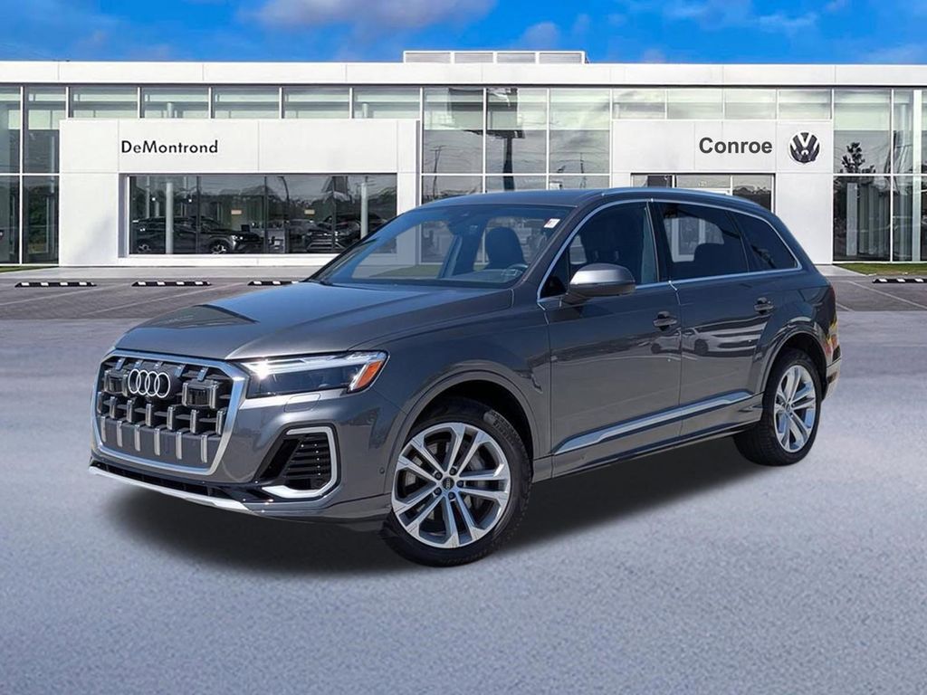 2025 Audi Q7 55 Premium Plus Gray at DeMontrond Auto Country