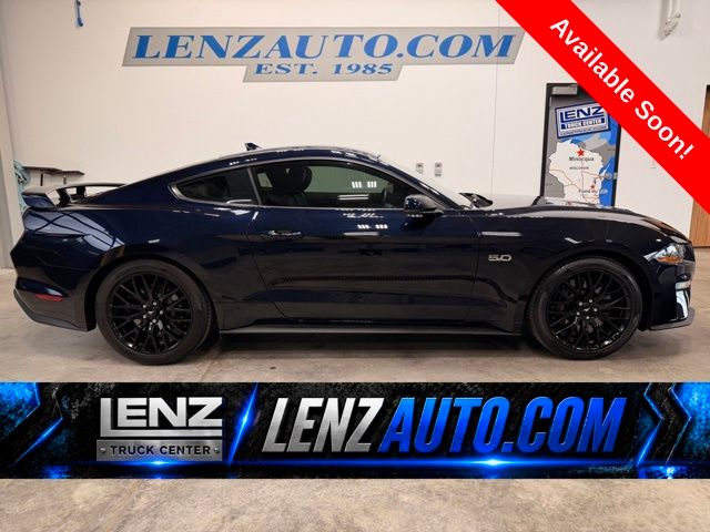 Antimatter Blue Metallic 2021 Ford Mustang Coupe Rear-Wheel Drive Automatic