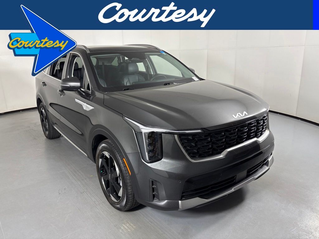 Interstellar Gray 2025 Kia Sorento Hybrid SUV / Crossover All-Wheel Drive 6-Speed Automatic