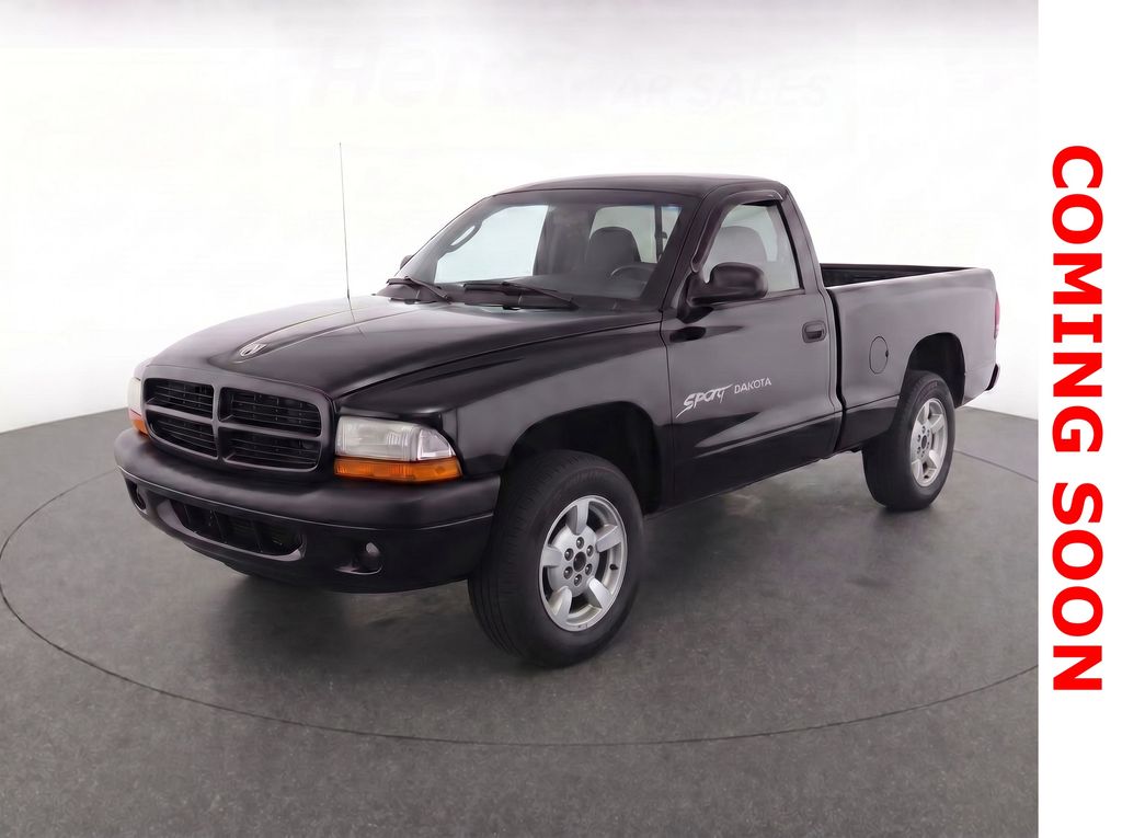 Black 2001 Dodge Dakota RWD Pickup Truck Rear-Wheel Drive 4-Speed Automatic