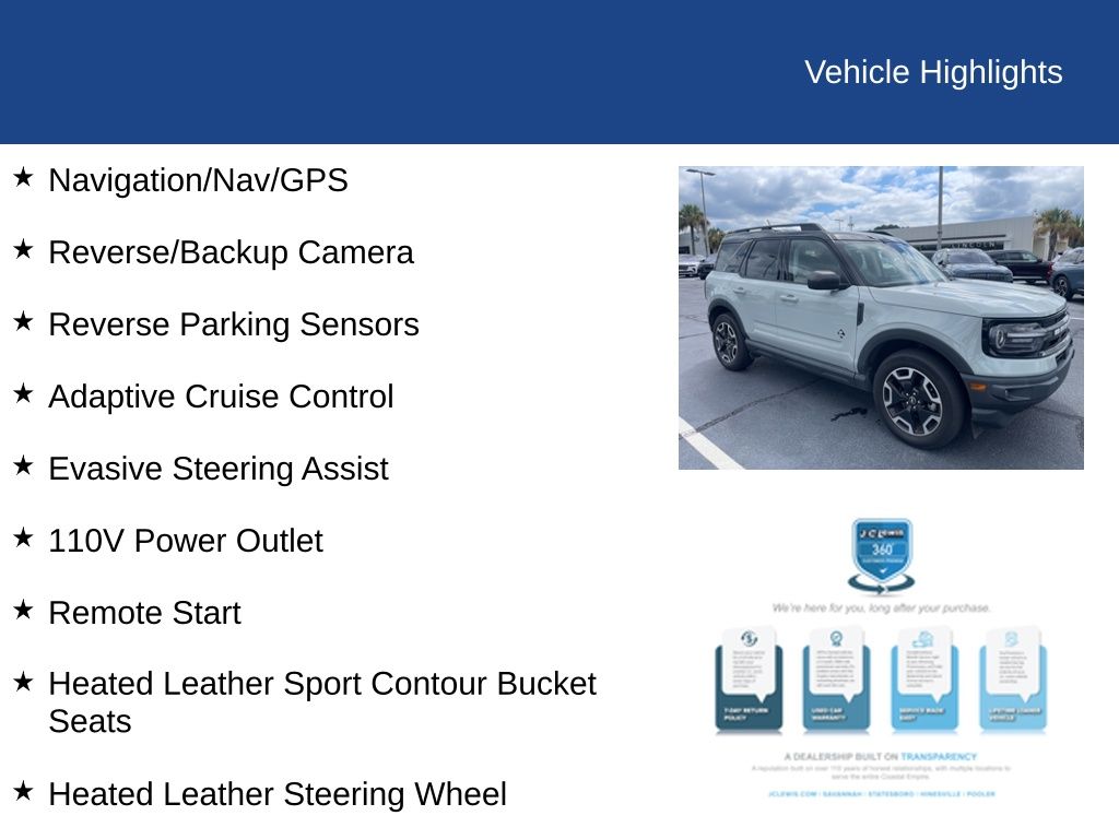2021 Ford Bronco Sport Outer Banks