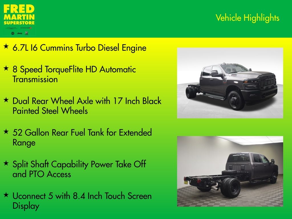 new 2026 Ram 3500 car, priced at $64,386
