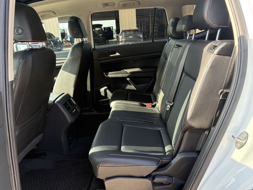 2021 Volkswagen Atlas SEL White at DeMontrond Mazda