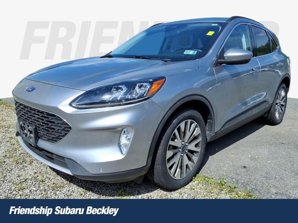 Silver Metallic 2021 Ford Escape Titanium AWD SUV / Crossover All-Wheel Drive 8-Speed Automatic