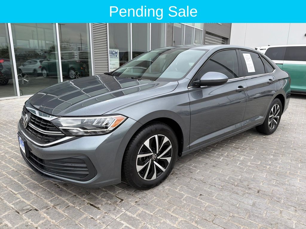 Platinum Gray Metallic 2024 Volkswagen Jetta S FWD Sedan Front-Wheel Drive 6-Speed Manual