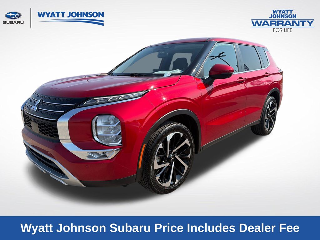 Red 2024 Mitsubishi Outlander SUV / Crossover Front-Wheel Drive Continuously Variable Transmission
