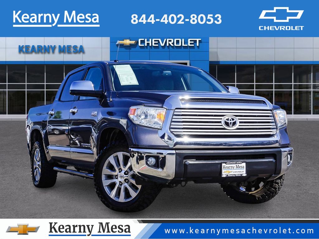 Magnetic Gray Metallic 2017 Toyota Tundra Pickup Truck 4X2 6-Speed Automatic Overdrive