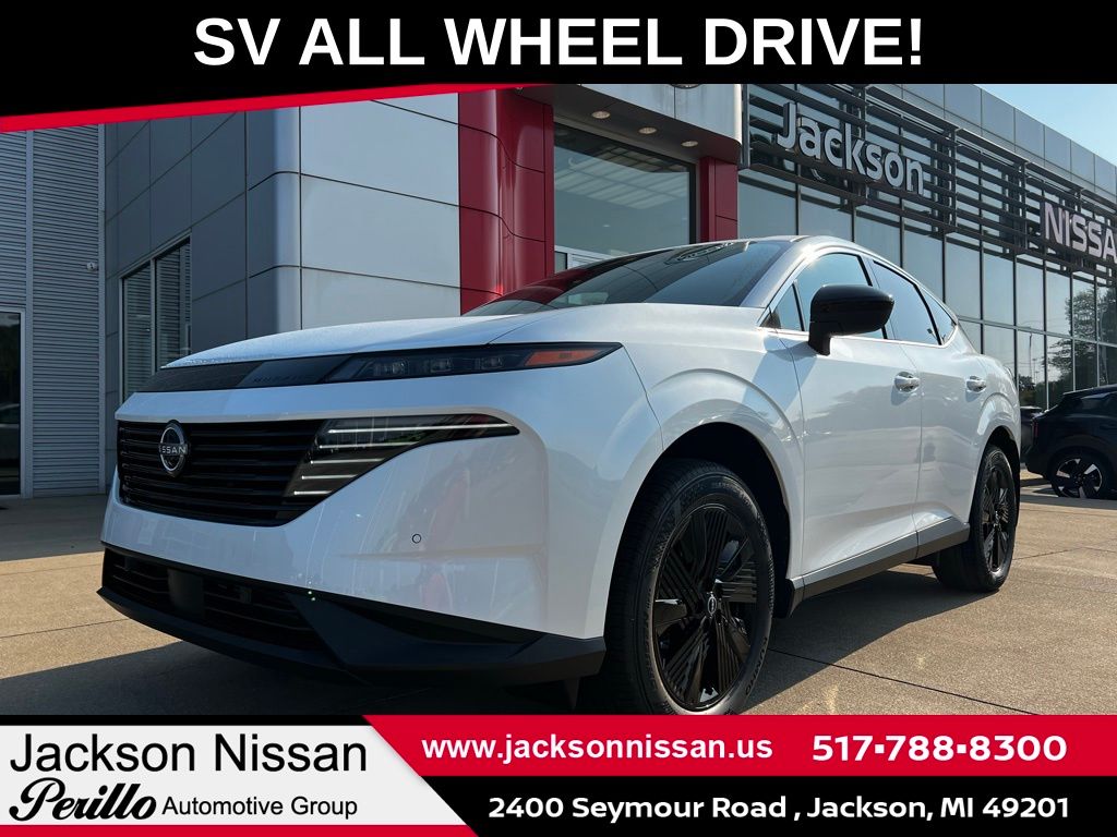 Everest White Pearl Tricoat 2025 Nissan Murano SUV / Crossover All-Wheel Drive 9-Speed Automatic