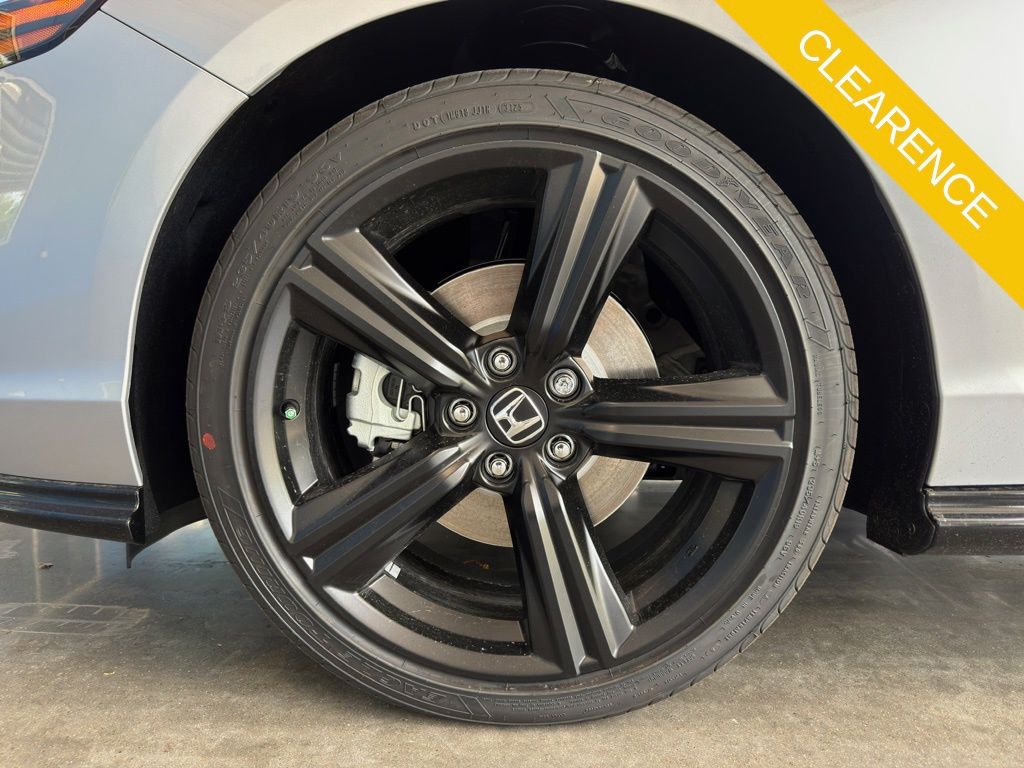 2025 Honda Accord Hybrid Sport-L Silver at Classic Honda Galveston