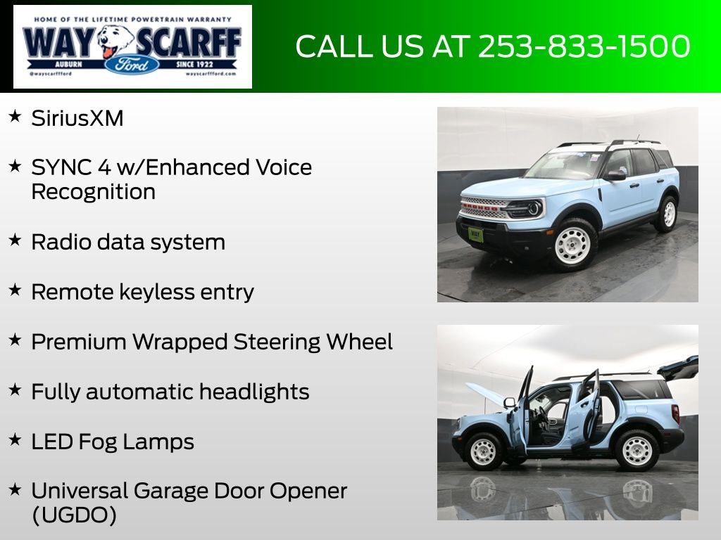 2025 Ford Bronco Sport Heritage