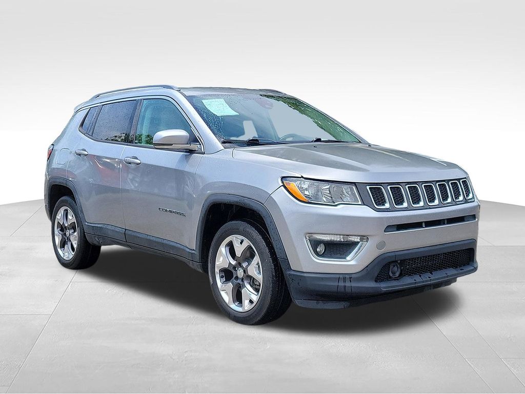 Billet Silver Metallic Clearcoat 2021 Jeep Compass SUV / Crossover Four-Wheel Drive 9-Speed Automatic