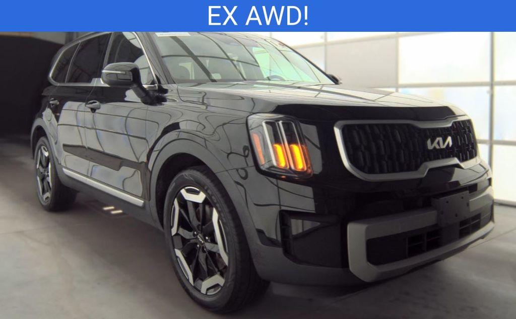 Used 2024 Black Kia EX image 2