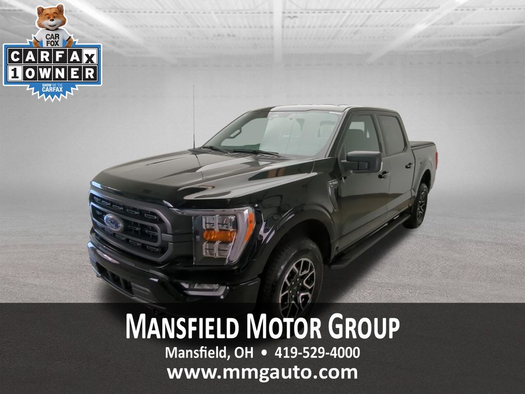 Black Metallic 2023 Ford F-150 Pickup Truck Four-Wheel Drive Automatic